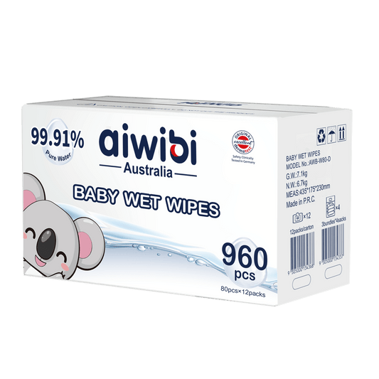 12 pack Toallitas Humedas - Aiwibi