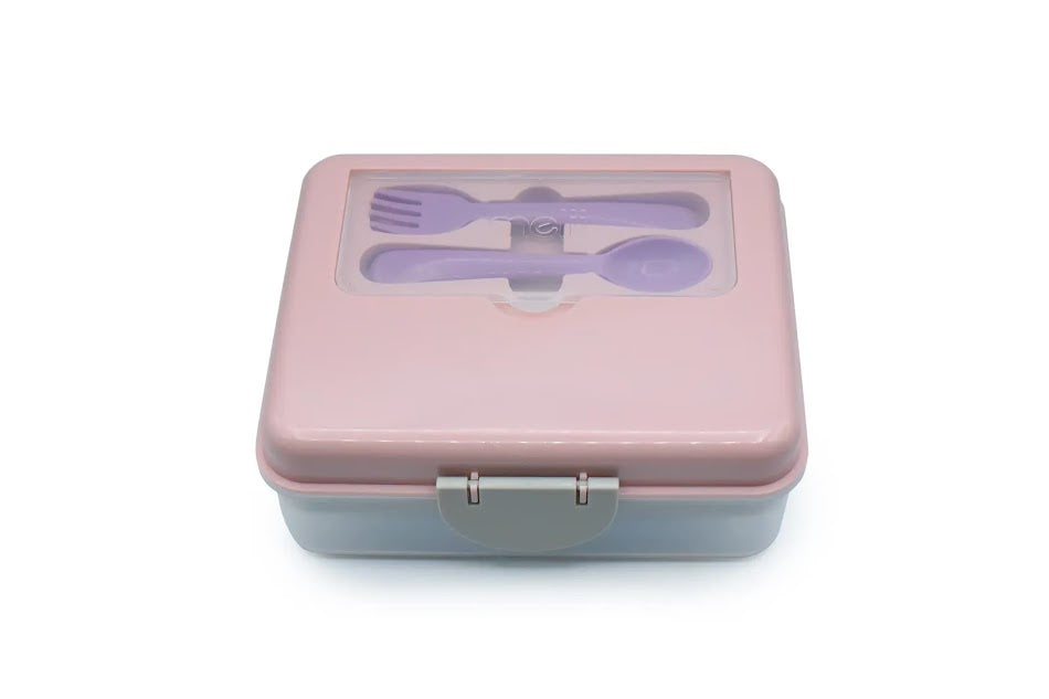 2 Tier Bento Box Pink - Melii