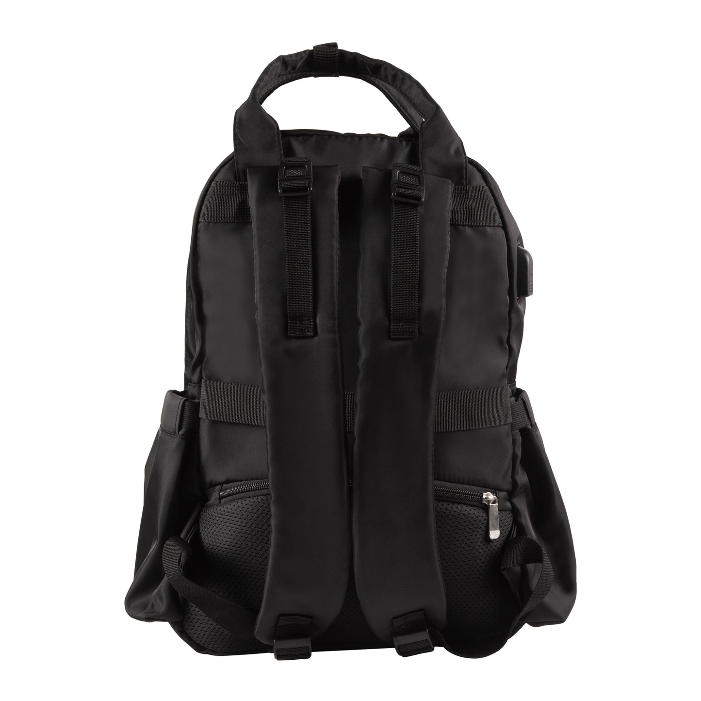 Mochila Pañalera PRAGA V2 Negro Carestino