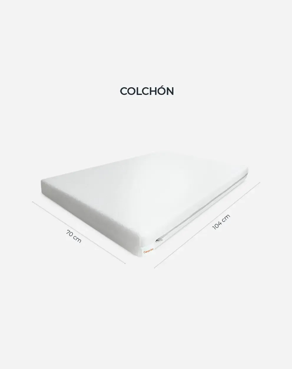Colchón Impermeable Para Encierro 104x70x9cm