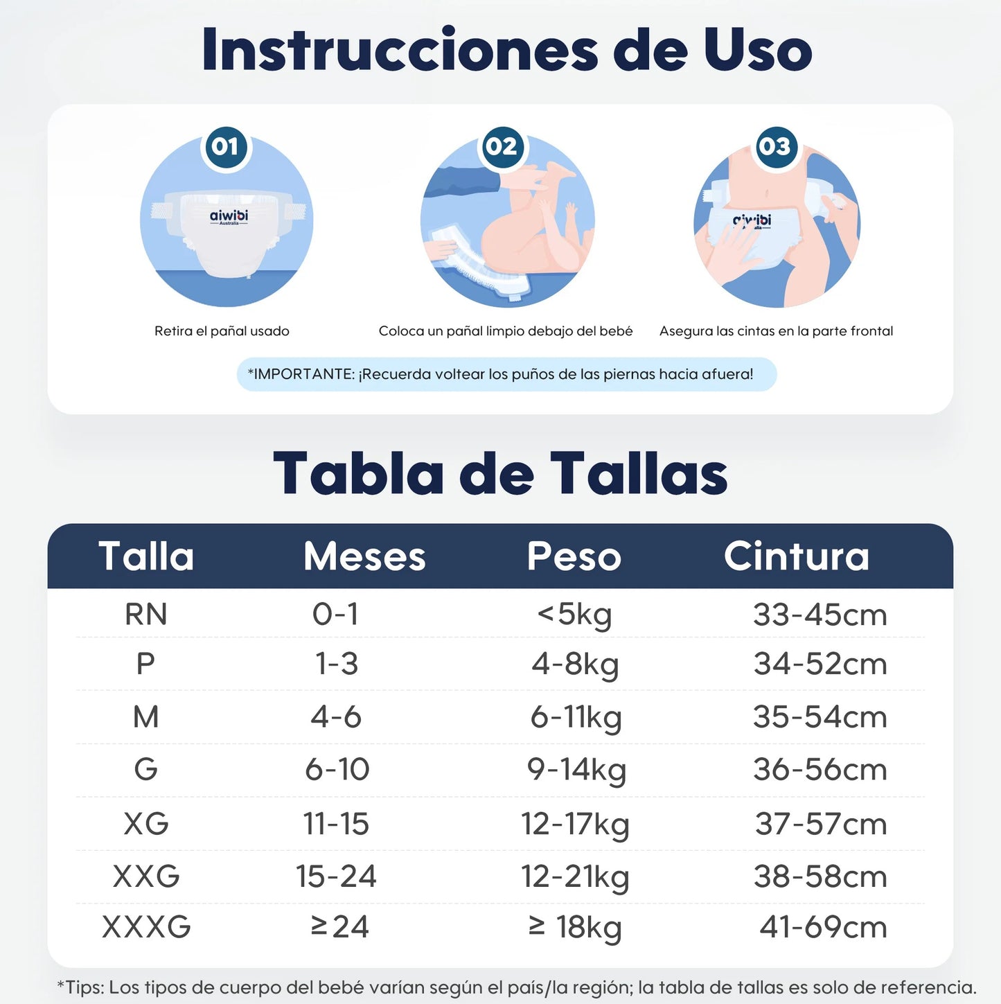 Dúo Pack New Born - Aiwibi