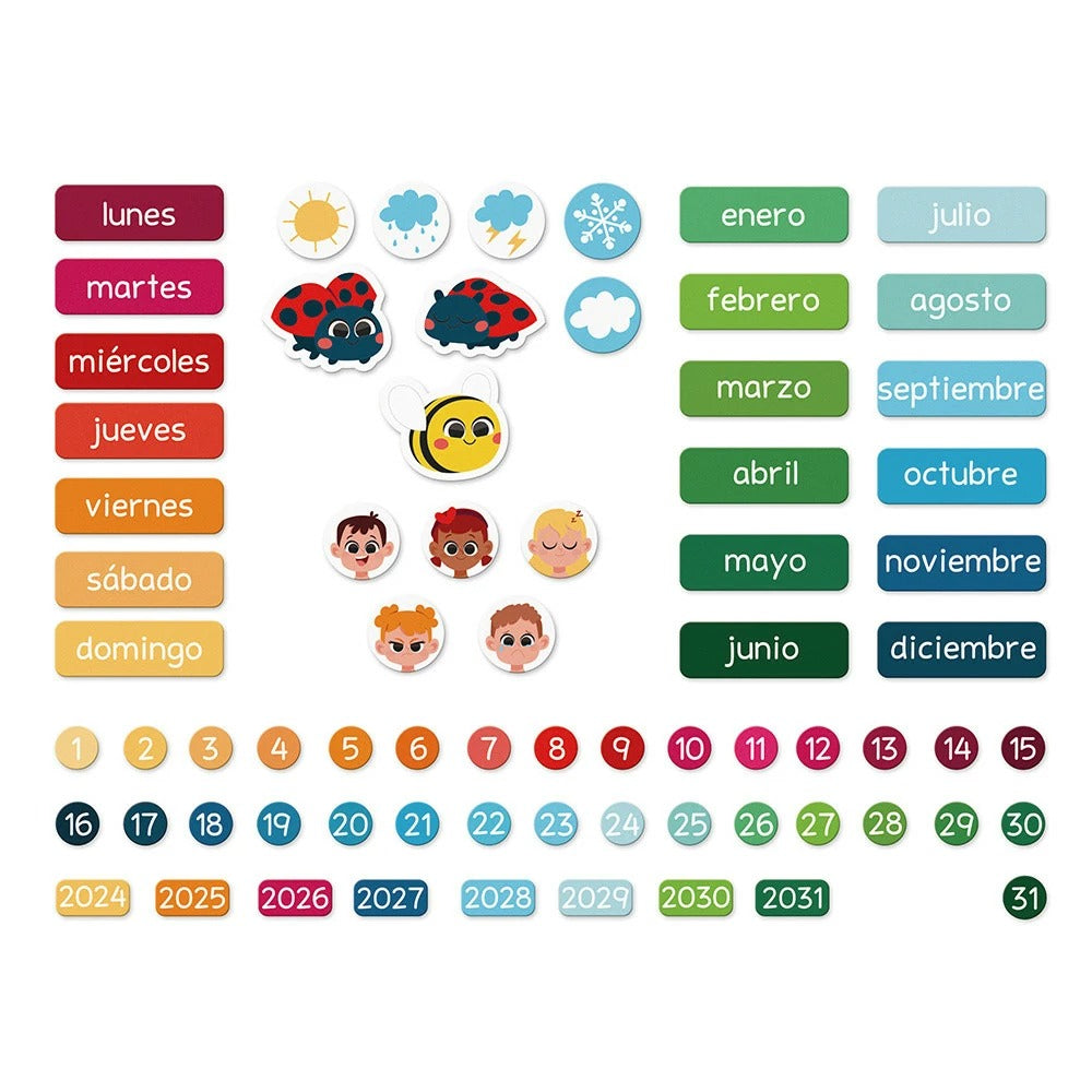 Calendario Magnético - Janod