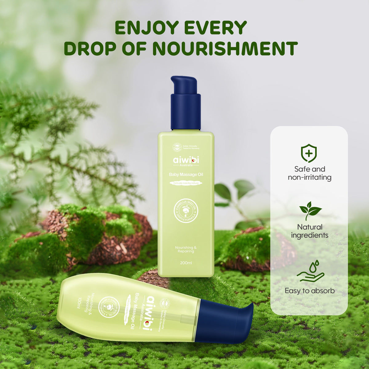 Aceite de Masaje para Bebé 200 ml