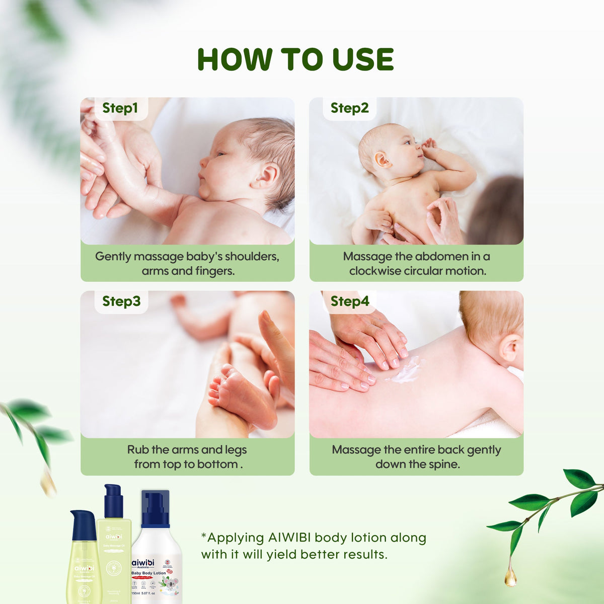 Aceite de Masaje para Bebé 100 ml