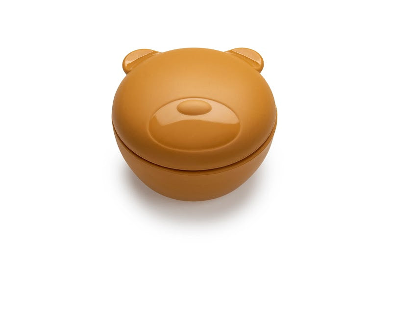Silicone Bowl with Lid Bear - Melii