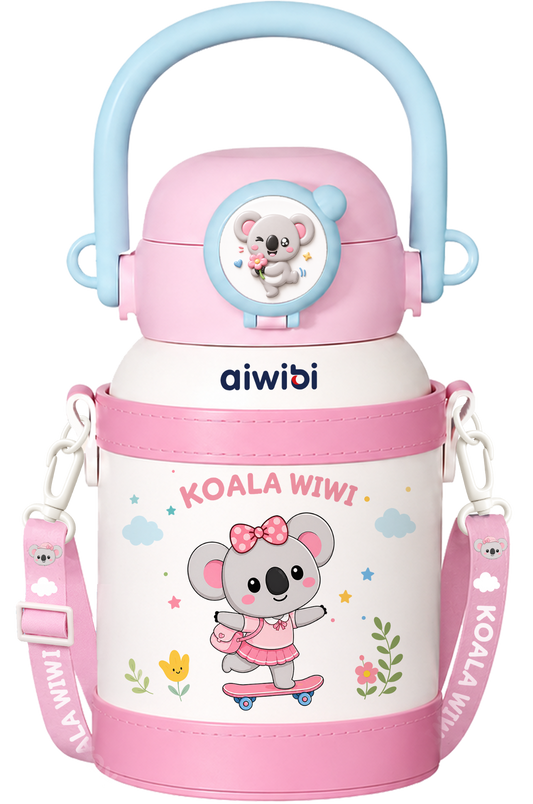 Termo Infantil Aislado Rosado