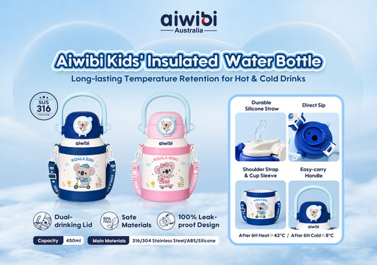 Termo Infantil Aislado Rosado