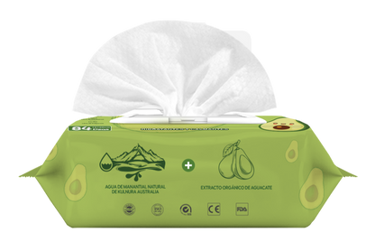 Toallitas Húmedas para Bebé Aguacate 84 Unidades
