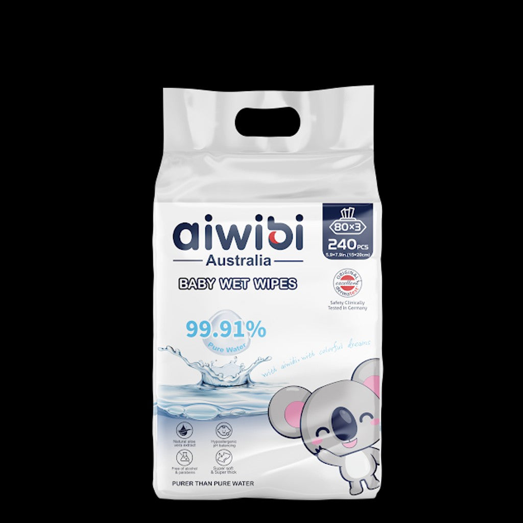 Toallitas Humedas 99.91% Agua - Aiwibi