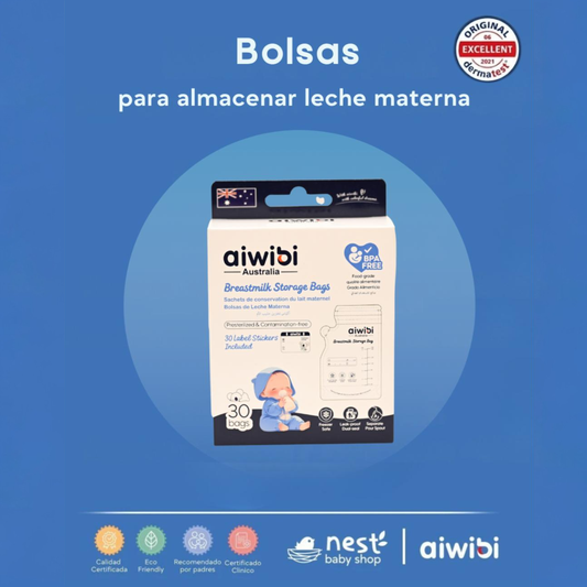 Bolsas para almacenar leche materna 30 pcs - Aiwibi