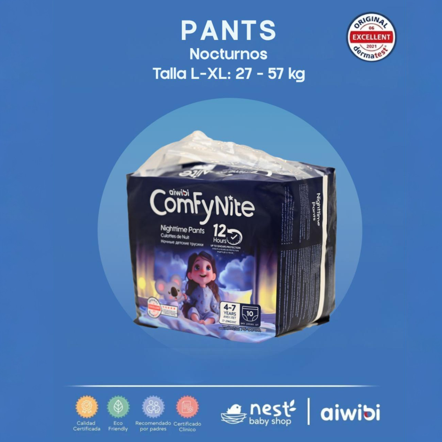 Pants Nocturnos L a XL