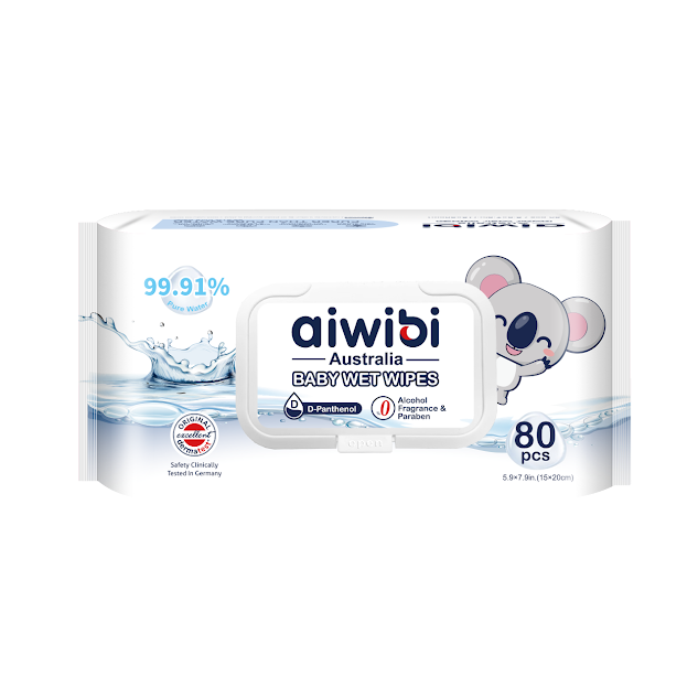 Toallitas Humedas 99.91% Agua - Aiwibi