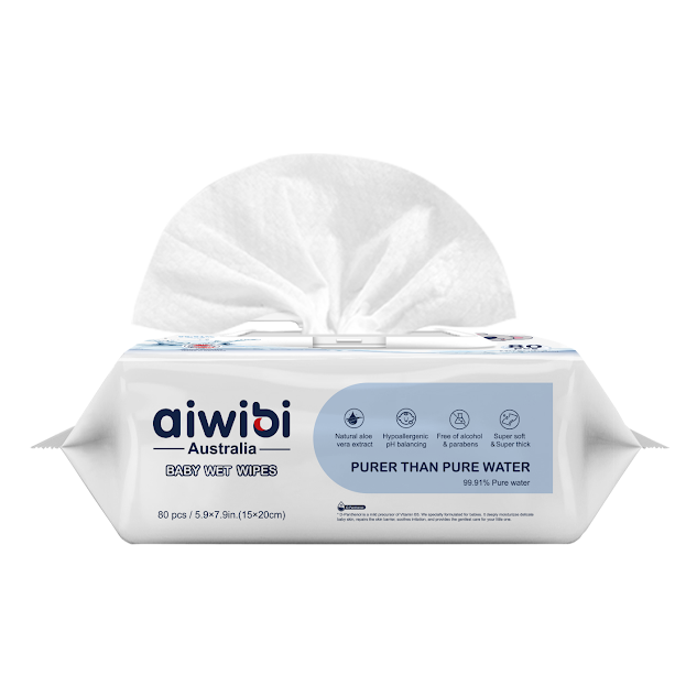 Toallitas Humedas 99.91% Agua - Aiwibi