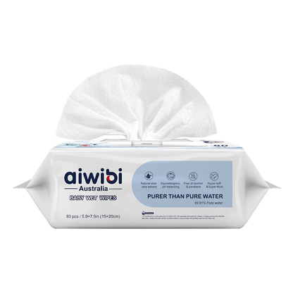 Toallitas Humedas 99.91% Agua - Aiwibi