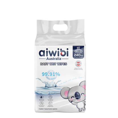 Toallitas Humedas 99.91% Agua - Aiwibi