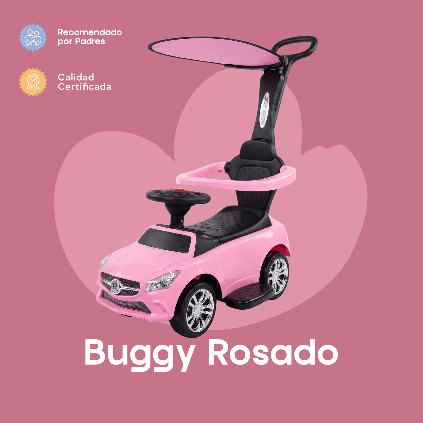 JOY RIDE BUGGY ROSADO