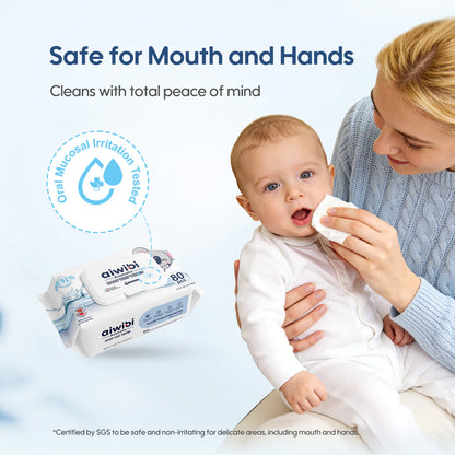 12 pack Toallitas Humedas - Aiwibi