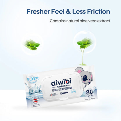 12 pack Toallitas Humedas - Aiwibi
