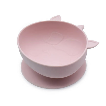 Silicone Suction Bowls Pink & Purple - Melii