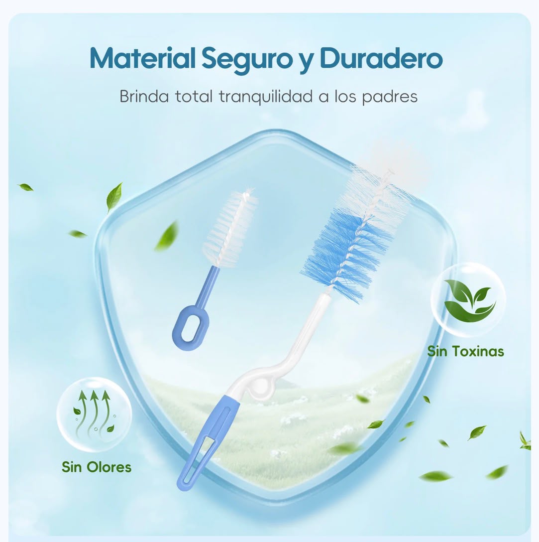 Set de Cepillos para Biberones