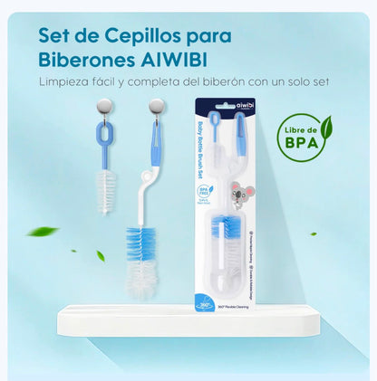 Set de Cepillos para Biberones