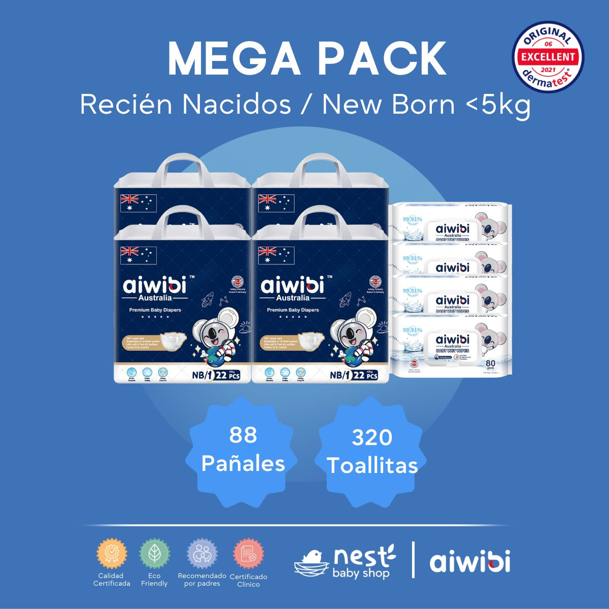 Mega Pack New Born - Aiwibi
