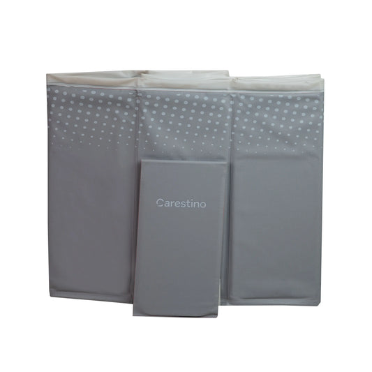 Piscina Caribe 130x89x45 Gris Carestino