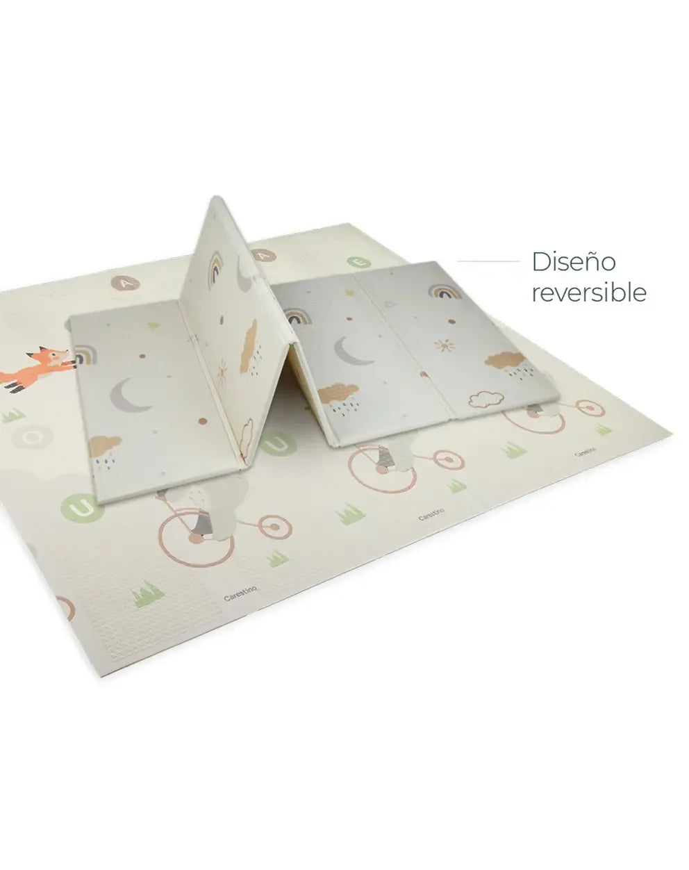 Alfombra Antigolpes Reversible Plegable 180x200 PASEO - Carestino