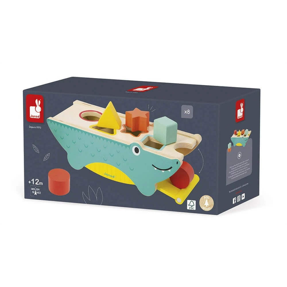 Cocodrilo de formas - Janod