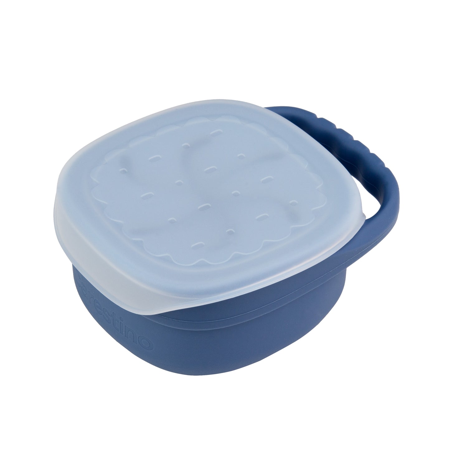 Set de Alimentación de silicona Foodie Azul - Carestino