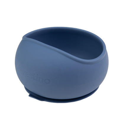 Set de Alimentación de silicona Foodie Azul - Carestino