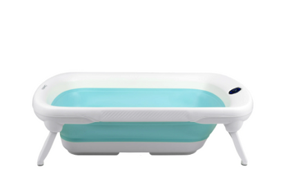 Bañera Plegable con Soporte Amalfi 50L Azul - Carestino