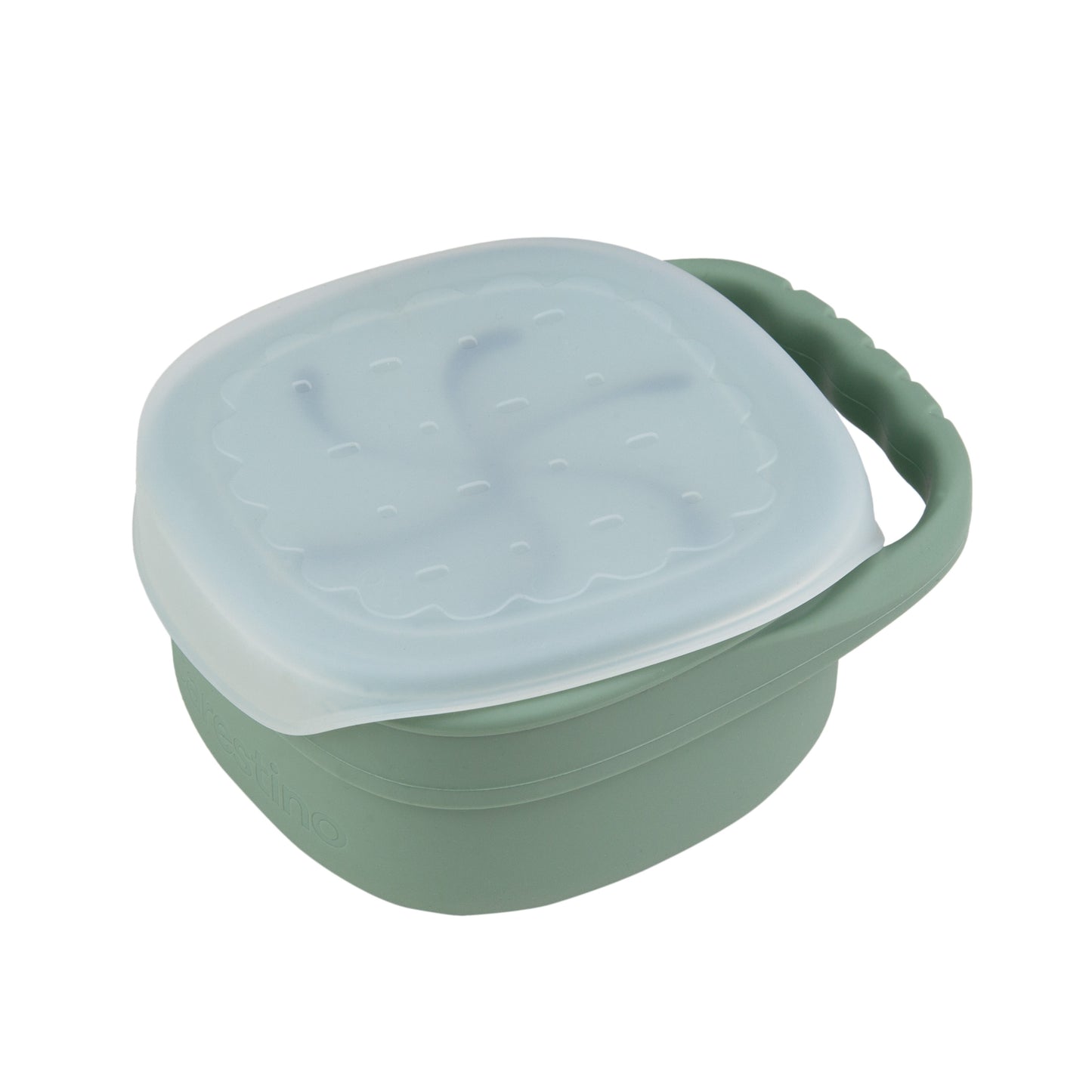 Set de Alimentación de silicona Foodie Verde- Carestino