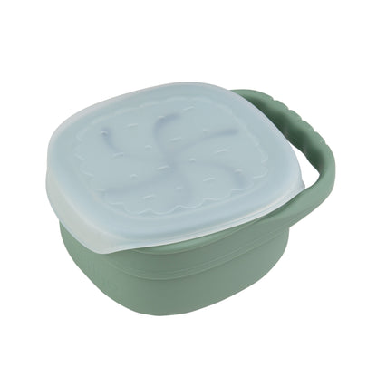 Set de Alimentación de silicona Foodie Verde- Carestino