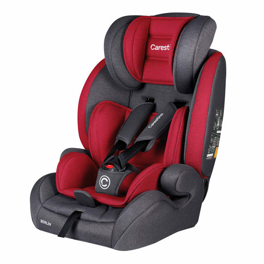 Silla para Carro BERLÍN GRUPO I/II/III Rojo Carestino