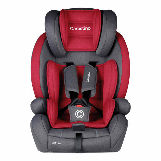 Silla para Carro BERLÍN GRUPO I/II/III Rojo Carestino