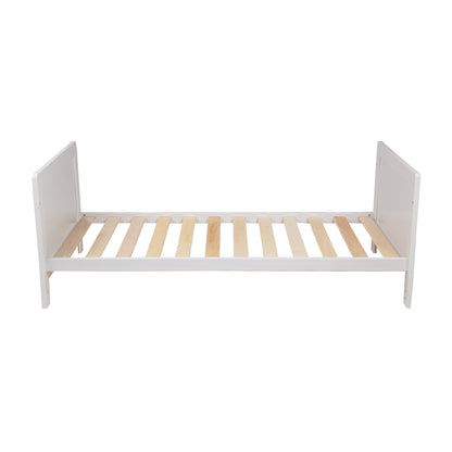 Cuna Cama de Madera Vigo 140x70 Blanco Carestino