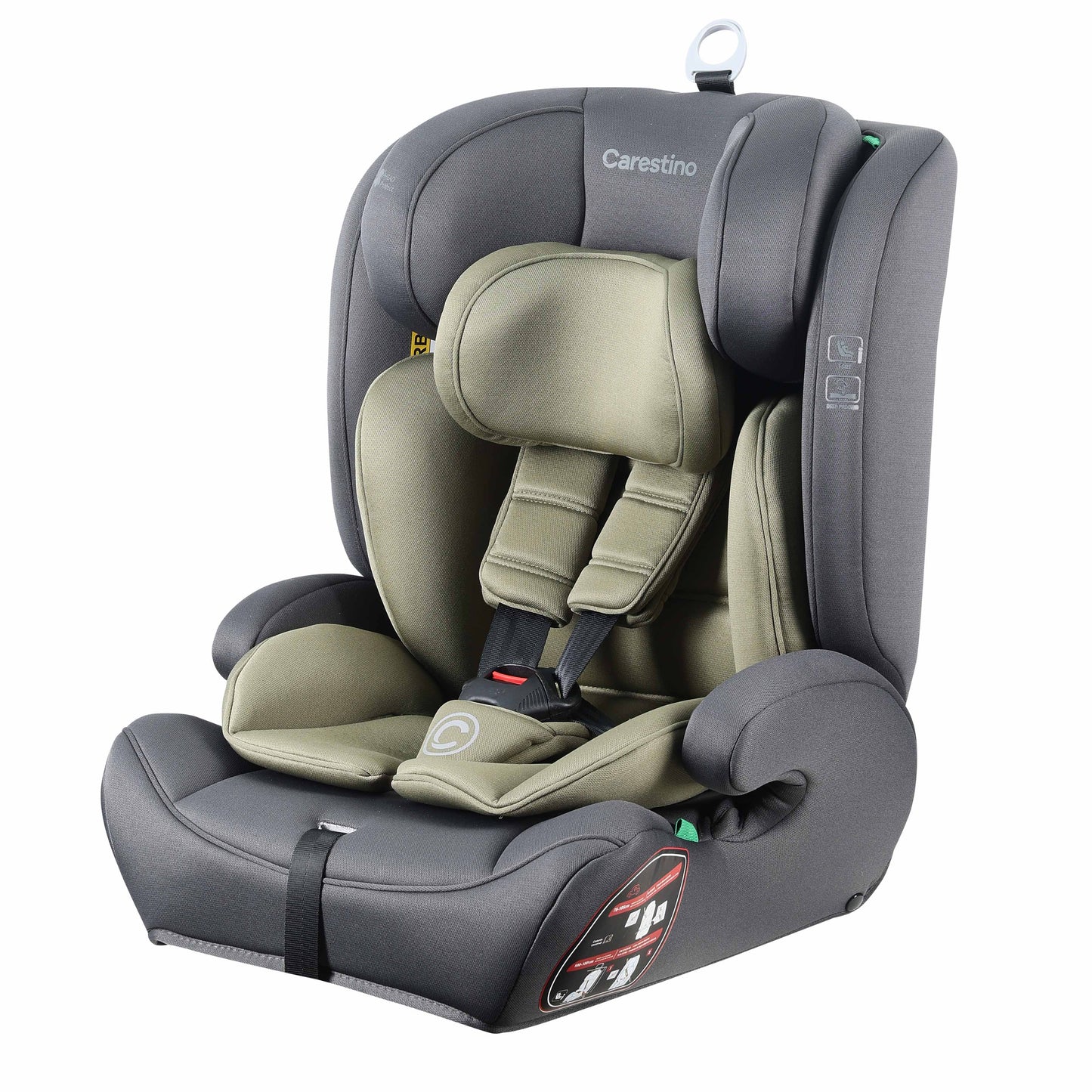 Silla para Carro GIRONA I-Size 76-150cm Verde Militar Carestino