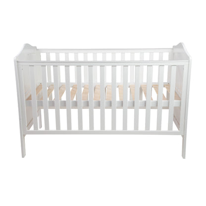 Cuna Cama de Madera Toledo 140x70 Blanco Carestino