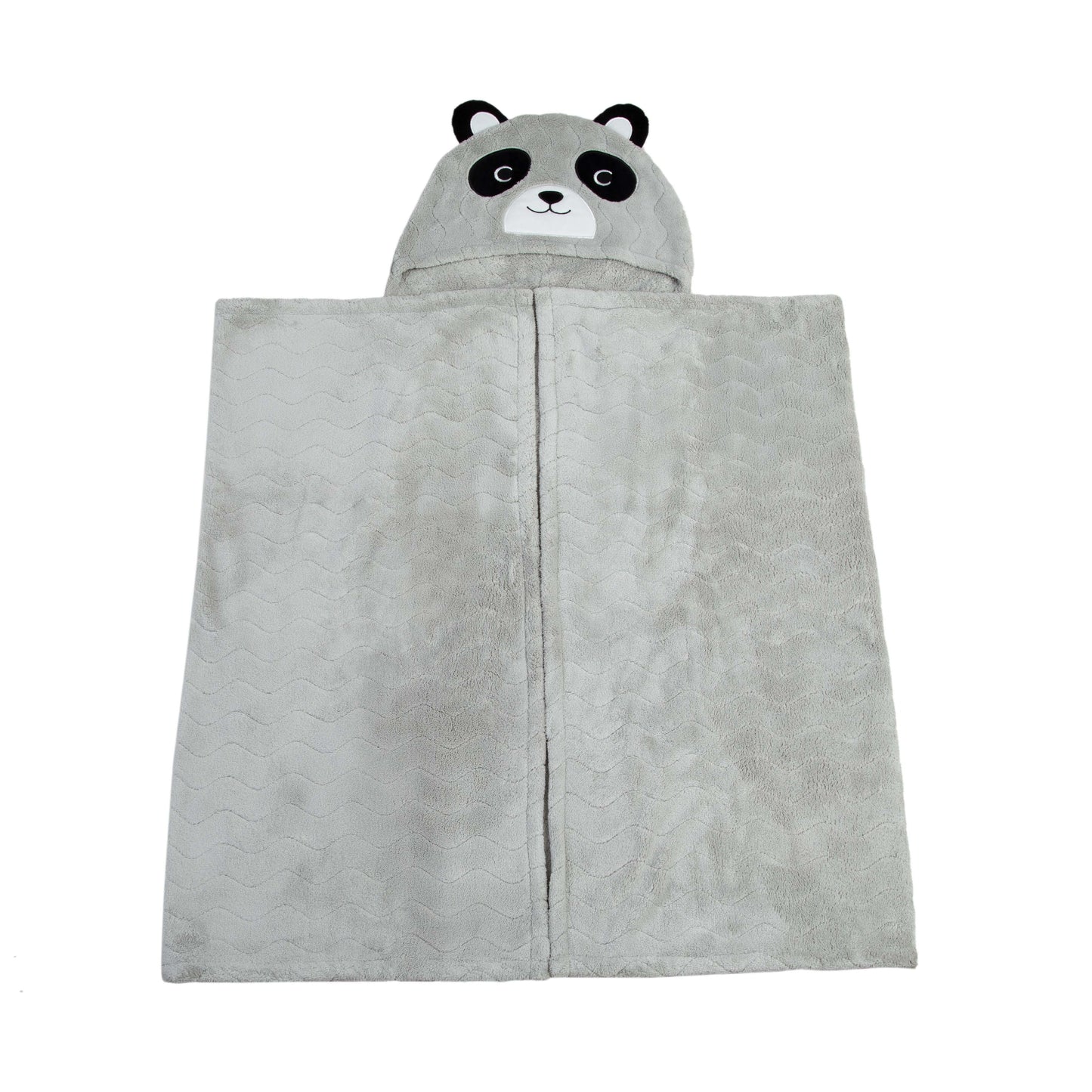 Toalla Con Capucha 70x140cm Koala Gris Carestino