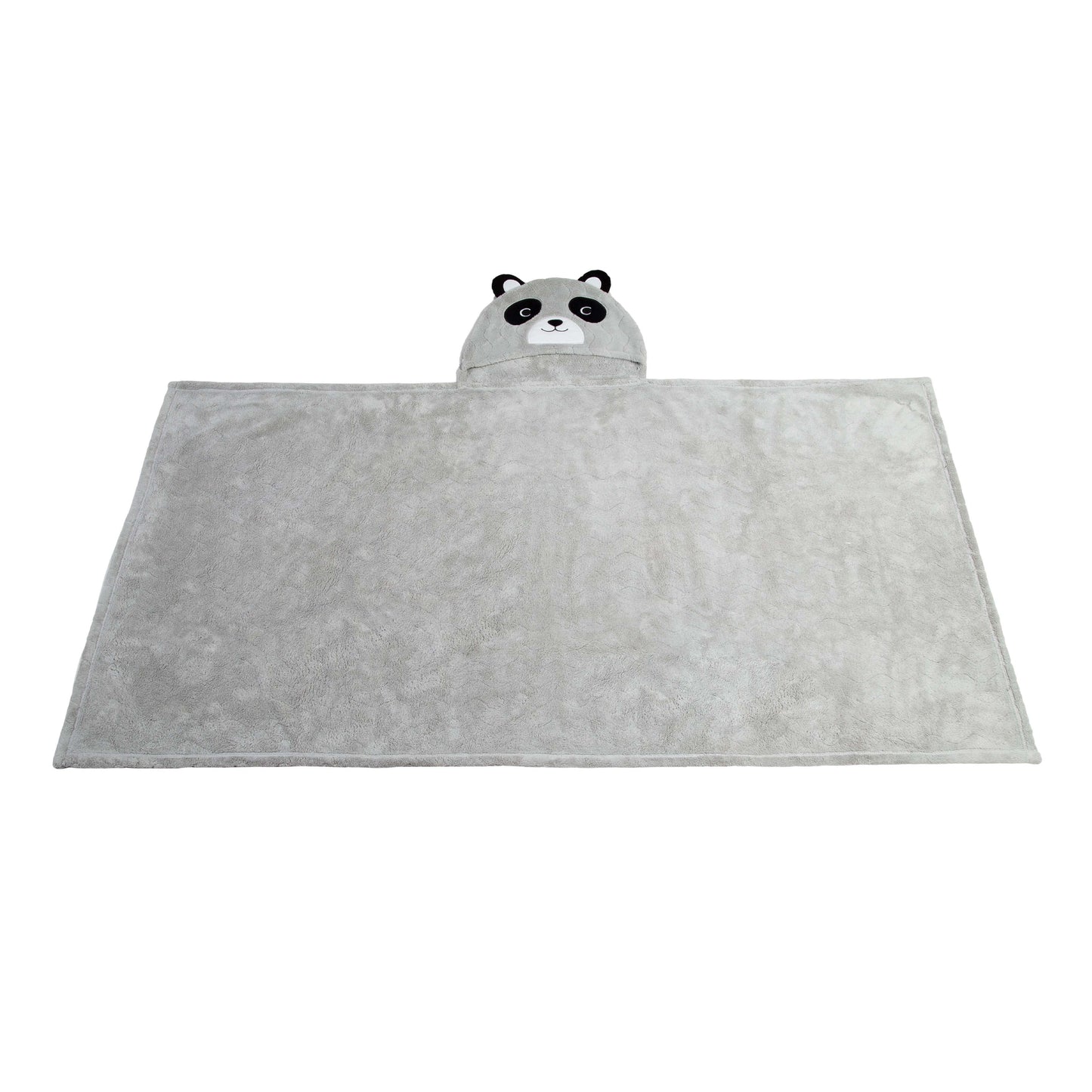 Toalla Con Capucha 70x140cm Koala Gris Carestino