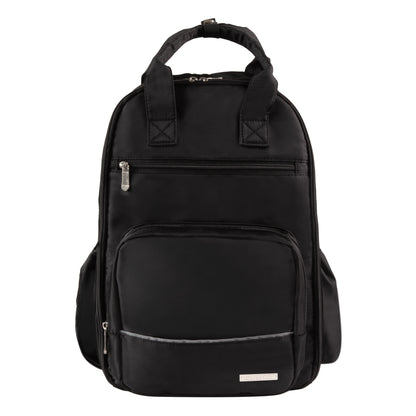 Mochila Pañalera PRAGA V2 Negro Carestino