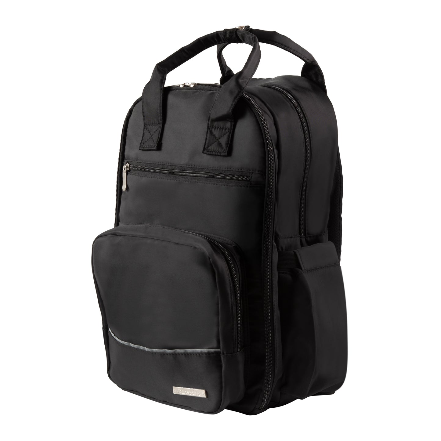 Mochila Pañalera PRAGA V2 Negro Carestino
