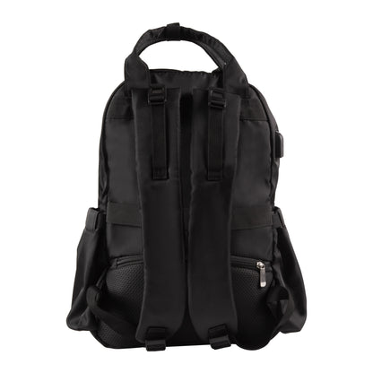 Mochila Pañalera PRAGA V2 Negro Carestino