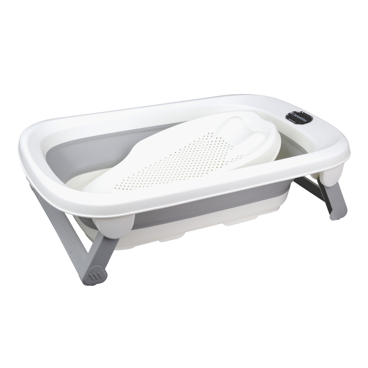 Bañera Plegable con Soporte Maui 40L Gris