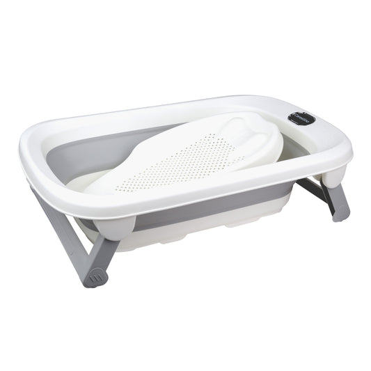 Bañera Plegable con Soporte Maui 40L Gris