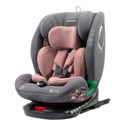 Silla para Carro HAMBURGO I-Size 40-150cm Isofix Rosa Viejo Carestino