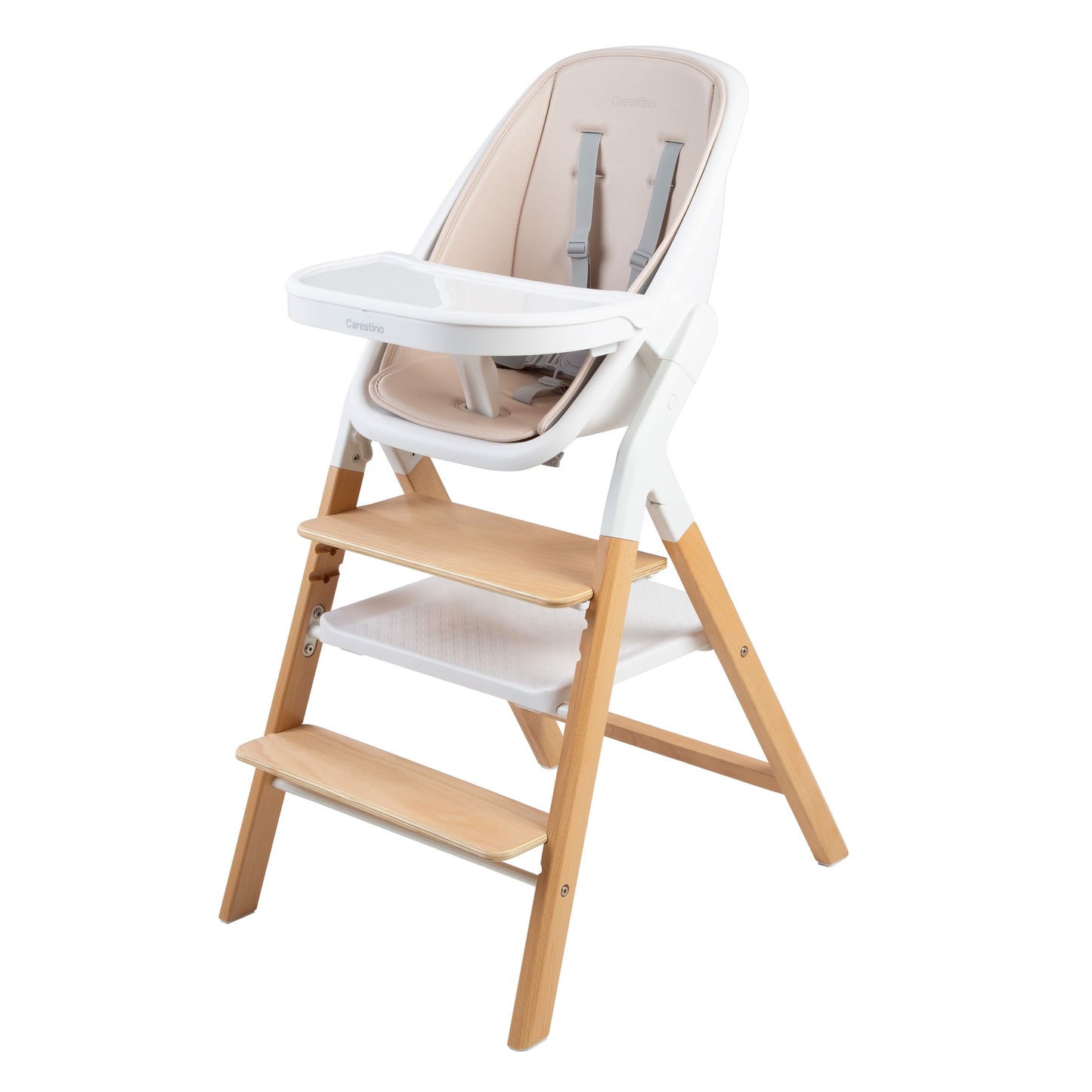 Silla de Comer 3 en 1 Malta Greige Carestino