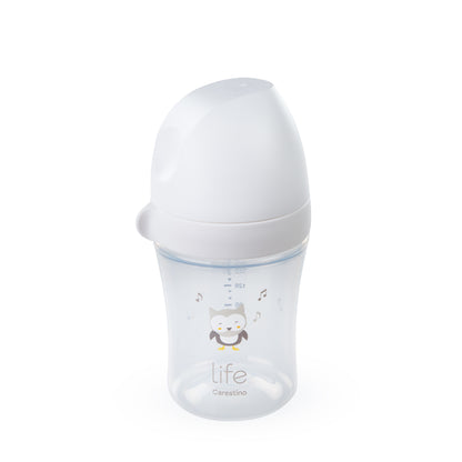 Biberón 240ml Tetina 3m Blanco Carestino
