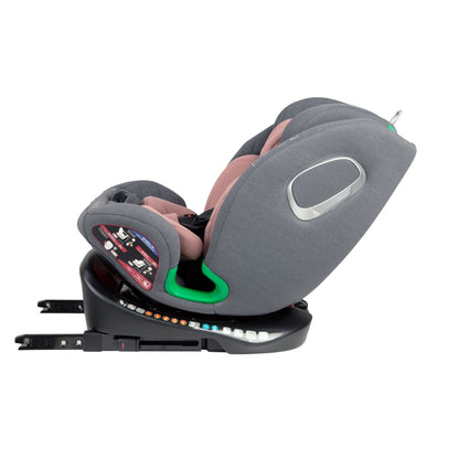 Silla para Carro HAMBURGO I-Size 40-150cm Isofix Rosa Viejo Carestino